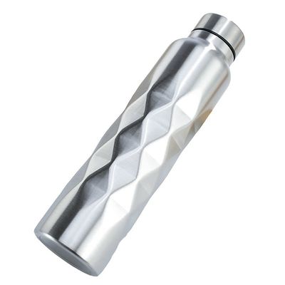 500g 대용량 금속 물컵 단벽 휴대용 누출 방지 걸음 수온병