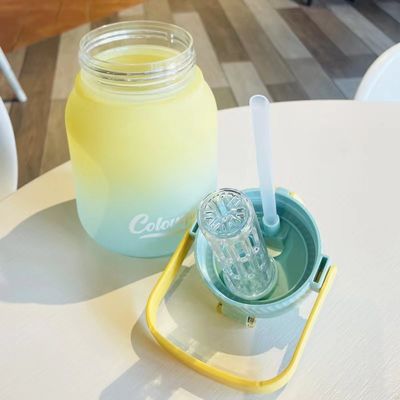 야외 스포츠 / 캠핑을위한 1100ml/1300ml 누출 방지 주문형 얼음 창조 음료 병