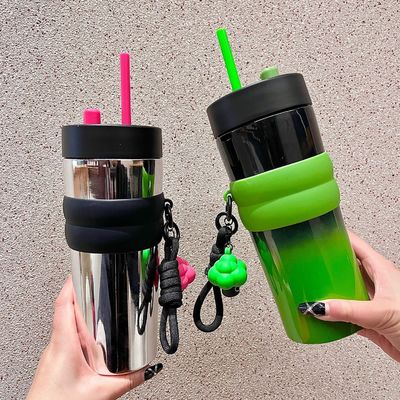 큰 용량과 격리 진공 디자인 24oz 스테인레스 스틸 얼음 음료 병