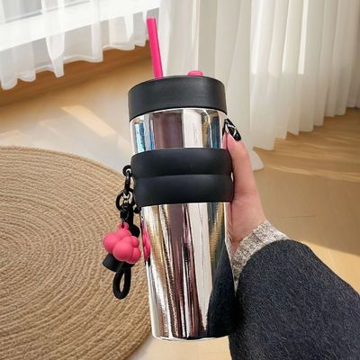큰 용량과 격리 진공 디자인 24oz 스테인레스 스틸 얼음 음료 병