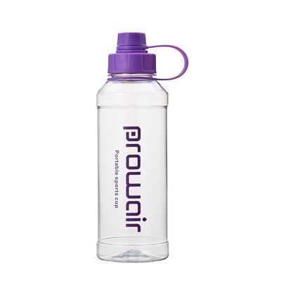 1000ml PC 플라스틱 물컵 LID 휴대용 환경 친화적 인 작은 입 음료 병