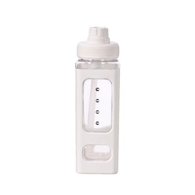 발열 단열 성능 여행 및 체력을위한 700 ml 평방 물병