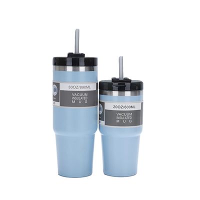 304 스테인레스 스틸 클래식 음료 입 20oz 30oz 열 진공 스포츠 물병
