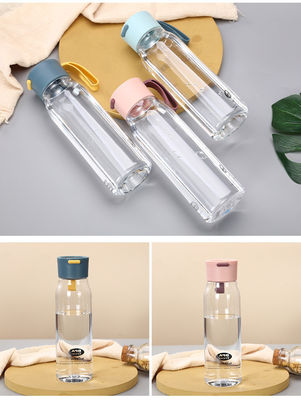 휴대용 유출 방지 플라스틱 컵 BPA 없는 스포츠 트리탄 물병