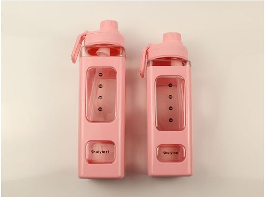아웃도어 스포츠 케일 1000ml 트라이탄 비 BPA 시간 표시 및 항 부식 코팅