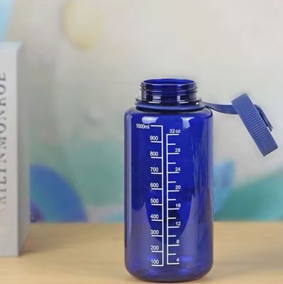 유니섹스 1000ml 대용량 물컵 PS 플라스틱 소재로 스케일 방수컵