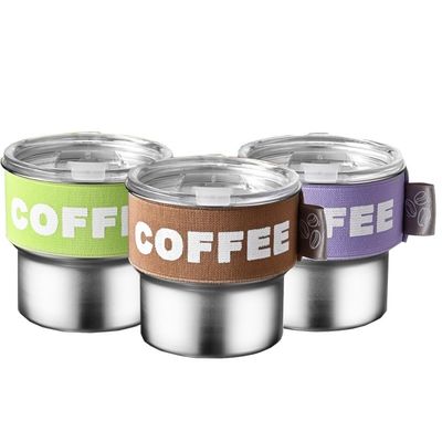 매력적인 디자인 색상 맞춤형 400ml 304 스테인리스 스틸 미니 테르모스 병 캠핑용