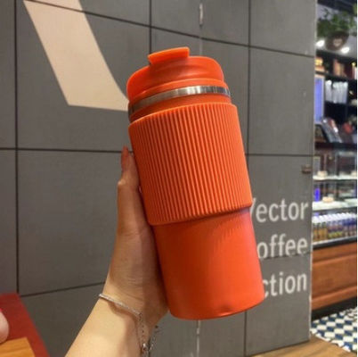 비즈니스 선물 스테인리스 스틸 450ml 테르모스 병 휴대 및 누출 방지 스포츠