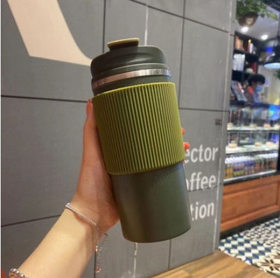 비즈니스 선물 스테인리스 스틸 450ml 테르모스 병 휴대 및 누출 방지 스포츠