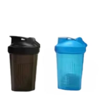 유니섹스 400ML 넓은 입이 있는 단백질 쉐이크 병