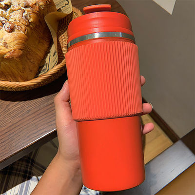휴대용 누출 방지 450ml 커피 텀블러 사용자 지정 로고 진공 스테인레스 스틸