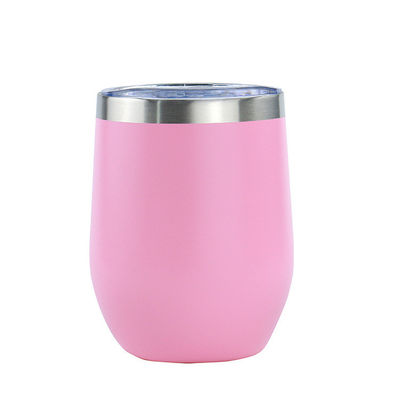 사용자 지정 로고 복사 벽 진공 격리 12OZ 스테인리스 스틸 와인 텀블러 뚜??