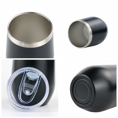 12OZ 쌍벽 스테인레스 스틸 여행 커피 머그 텀블러 컵 머그 캠핑용 테르모스