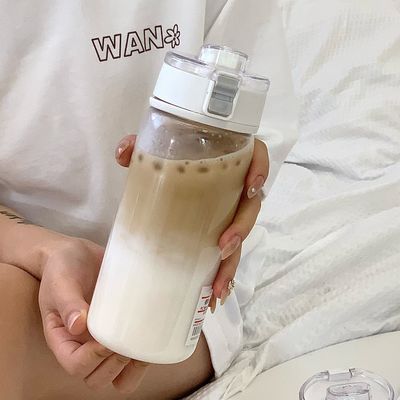 높은 외모 수준 플라스틱 어린이 휴대용 학생 떨어지기 저항 학교 특수 핸드컵 스포츠 플라스틱 물병
