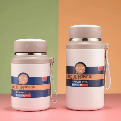 미니멀리즘 디자인 스타일 휴대용 캠핑용 스테인리스 스틸 테르모스 컵 750ml/1000ml