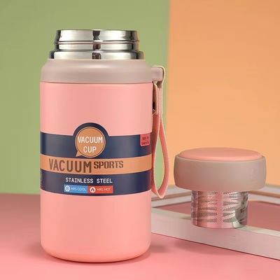 미니멀리즘 디자인 스타일 휴대용 캠핑용 스테인리스 스틸 테르모스 컵 750ml/1000ml