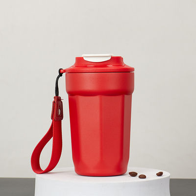 16oz 스테인레스 스틸 듀얼 벽 진공 단열 커피 텀블러 사용자 정의 색상