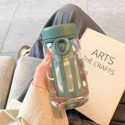 현대 디자인 스타일 차 인푸셔와 함께 플라스틱 물병 450ML/600ML