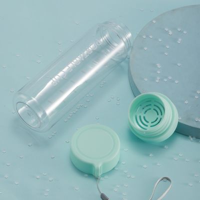 LID 및 시간 표시기 BPA 무료 스포츠 야외 활동을위한 동기 부여 물병