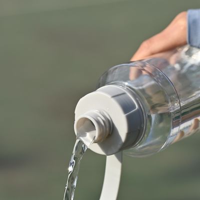 유니섹스 적용 가능 1000ML BPA 없는 투명한 플라스틱 물병 끓는 물에 적합