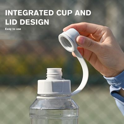 유니섹스 적용 가능 1000ML BPA 없는 투명한 플라스틱 물병 끓는 물에 적합
