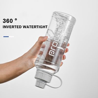 투명한 컵 1000ml 큰 용량 작은 입 환경 친화적인 식수 병