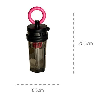 야외 활동 투어 및 여름 음료용 700ml 대용량 플라스틱 물병