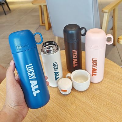 뚜?? 이 있는 500ml 스포츠 플라스크