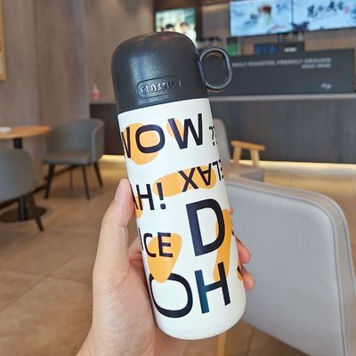 뚜?? 이 있는 500ml 스포츠 플라스크