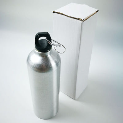750ml 사용자 지정 로고 인쇄 금속 알루미늄 자전거 물병