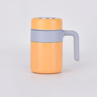HANDGRIP 클래식 500ml 스테인리스 스틸 커피 머그 피트니스 및 누출 방지 디자인