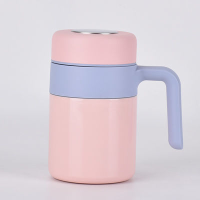 HANDGRIP 클래식 500ml 스테인리스 스틸 커피 머그 피트니스 및 누출 방지 디자인