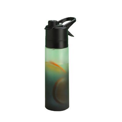 사용자 지정 로고 야외 자전거 자전거 650ML 용량 및 스프레이 기능의 물병