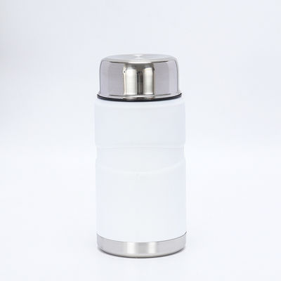 750ml 넓은 입 소프 열모스 핫 푸드 와 스푼 단열 식품 캔 및 디자인