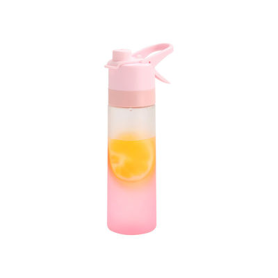 지속 가능한 플라스틱 재료로 만든 자전거용 휴대용 650ML 스프레이 음료컵