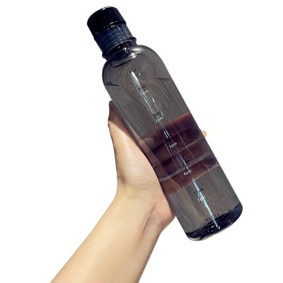열 격리 500ML 스포츠 시간 표시기 플라스틱 음료수 병