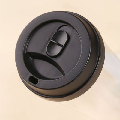 투명 700ML 커피용 플라스틱 컵 이중 단열 열 단열 성능