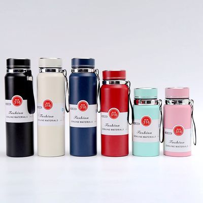 진공 단열 800ml 물병 사용자 지정 로고 316 스테인레스 스틸 여행에 적합