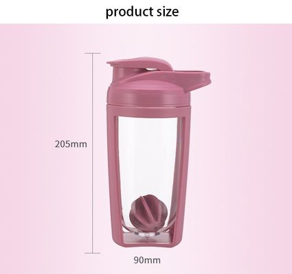 플라스틱 피트니스 물병을 위해 650ML 체육관 쉐이커 병