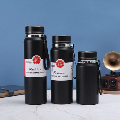 CLASSIC 디자인 사용자 지정 로고 1000ml 스포츠용 단열 테르모스 병 커피 텀블러