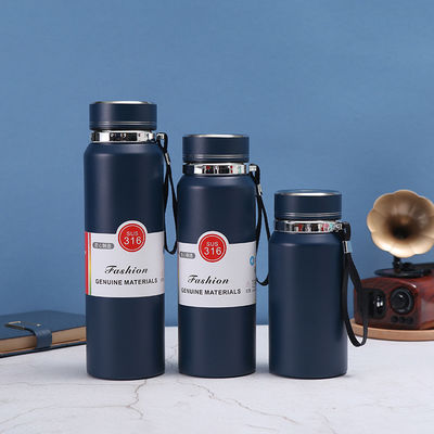 CLASSIC 디자인 사용자 지정 로고 1000ml 스포츠용 단열 테르모스 병 커피 텀블러
