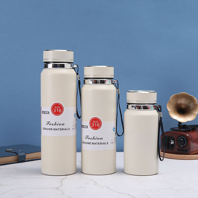 CLASSIC 디자인 사용자 지정 로고 1000ml 스포츠용 단열 테르모스 병 커피 텀블러
