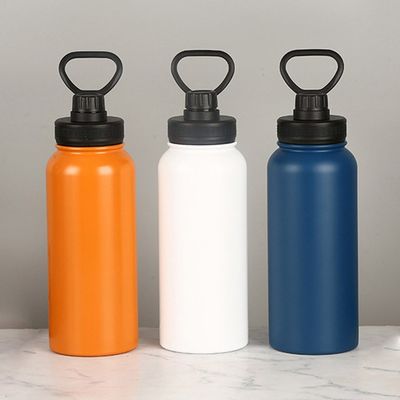누출 방지 휴대용 BPA 없는 진공 병 1L 열 절연 성능 12~24시간