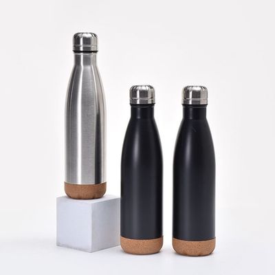 진공 병 테르모스 500ml 단열 스테인레스 스틸 물병 코크 바닥