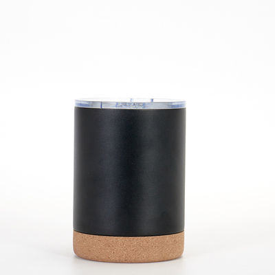 비즈니스 선물 12oz 16oz 듀얼 월드 여행 컵 차 인부셔 스테인레스 스틸 부드러운 나무 바닥 컵