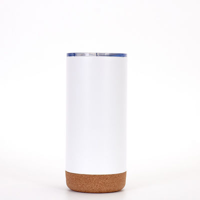 0.5KG 흰색 검은색 이중 벽 진공 격리 스테인레스 스틸 커피 컵 뚜??