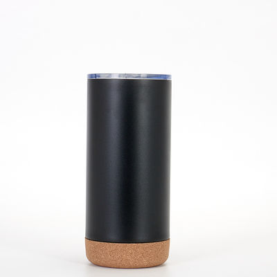 0.5KG 흰색 검은색 이중 벽 진공 격리 스테인레스 스틸 커피 컵 뚜??