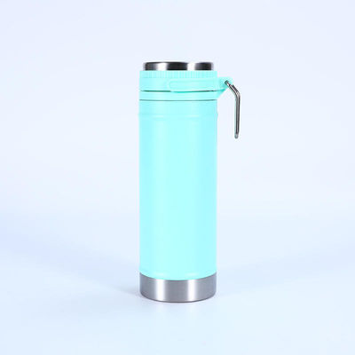 직선 컵 750ml 다채로운 색상 옵션과 함께 이중 벽 스테인레스 스틸 진공 병