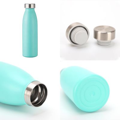 스포츠 스테인리스 스틸 750ml 병 열 절연 성능 12~24시간
