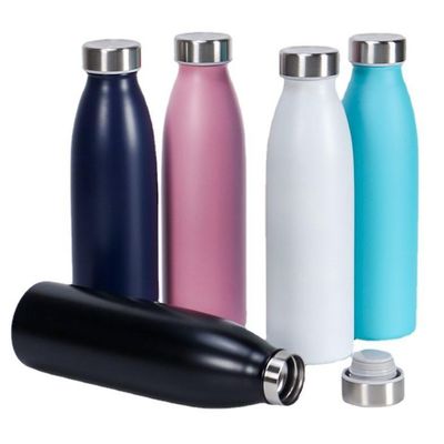 500ml 스테인리스 스틸 듀얼 벽 진공 격리 스포츠 병 접이 가능한 손잡이